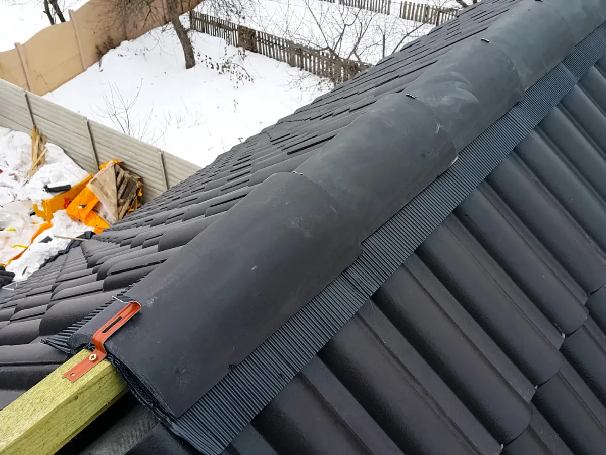 Dry Ridge Roofing work on a roof