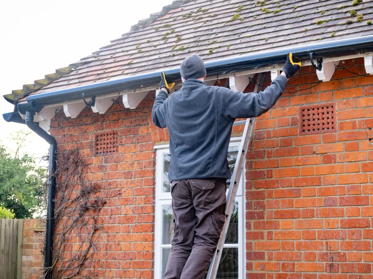 Roofline Services work on a roof